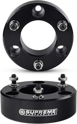 Miniatura 7 de Kit de elevación completa para Chevrolet Silverado & GMC Sierra 1500 2007-2020, separadores de puntales de elevación delantera, bloques cónicos de