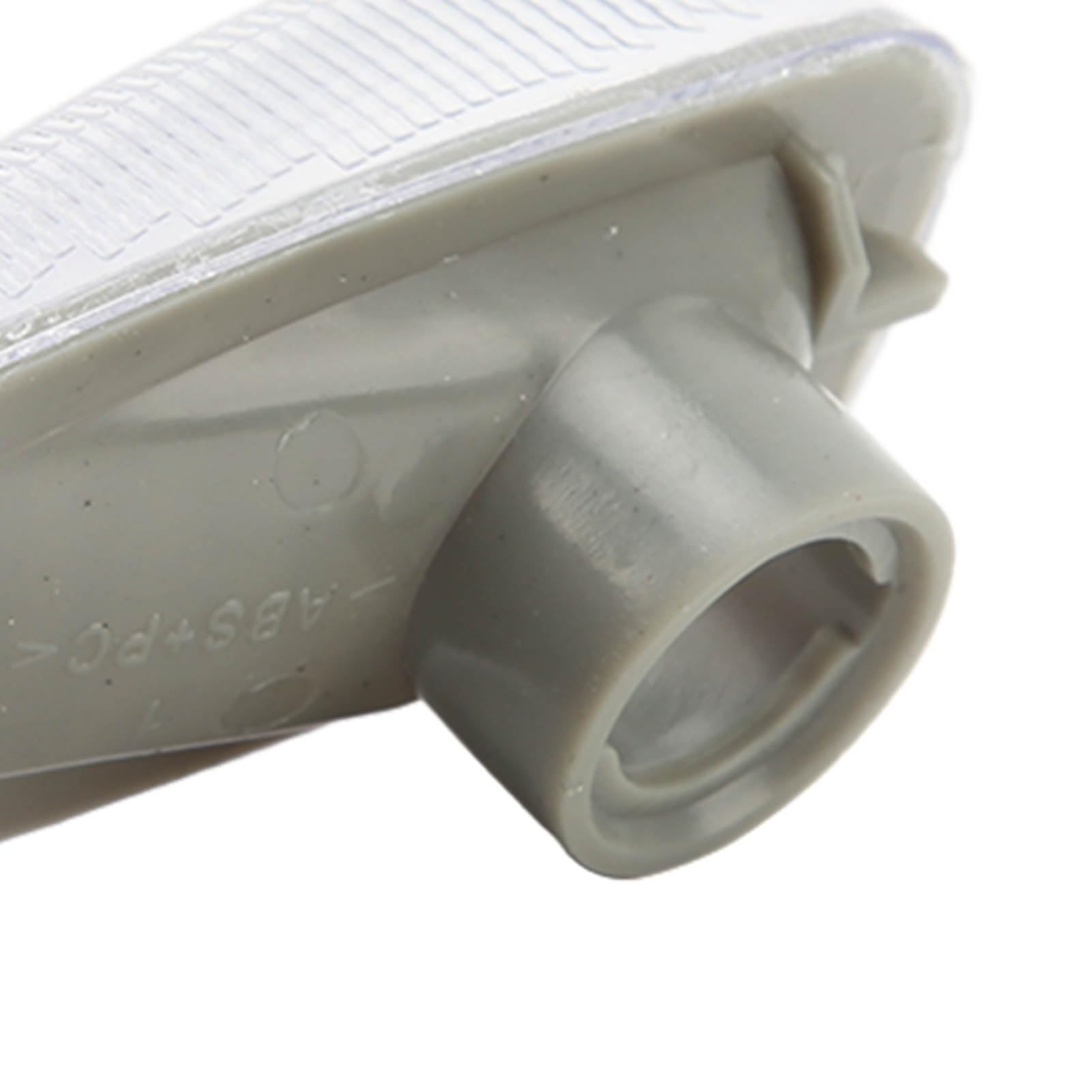 Per Mercedes Per Benz Vaneo W414 W638 2PCS Indicatore Laterale Indicatore Di Direzione Lampada Senza Lampadina 2108200921 Sostituzione 1995-2003 Freccia Laterale(Bianca)