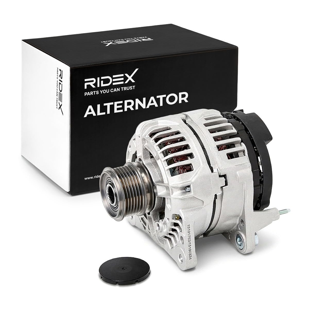 RIDEX 4G0491 Alternador Compatible con SKODA Fabia II Combi 545
