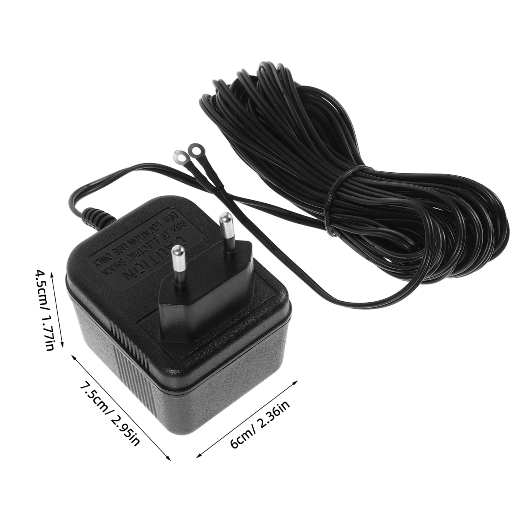 HOMSFOU 3piezas Adaptador De Puerta Timbre Para Sistemas De Timbre Fuente De Alimentación Diseño Elegante y Seguro Para Doméstico