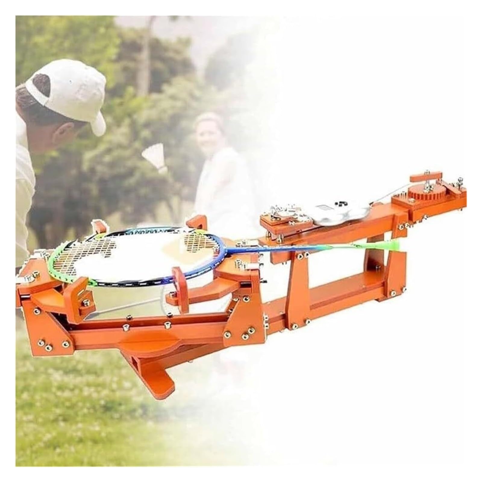 KEuLen Macchina Incordatrice per Racchette, Macchina incordatrice for Badminton, Strumento for incordatura Fissa, for Squash, Racchette da Badminton