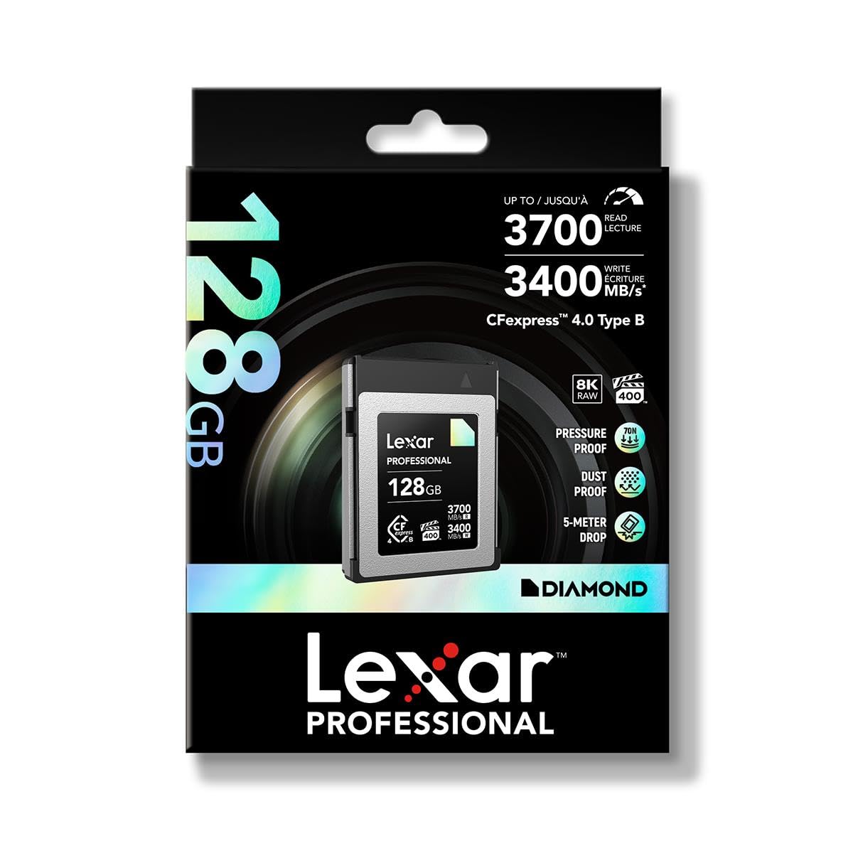 Diamond Series Professional - Scheda di memoria CFexpress 4.0 da 128 GB, tipo B
