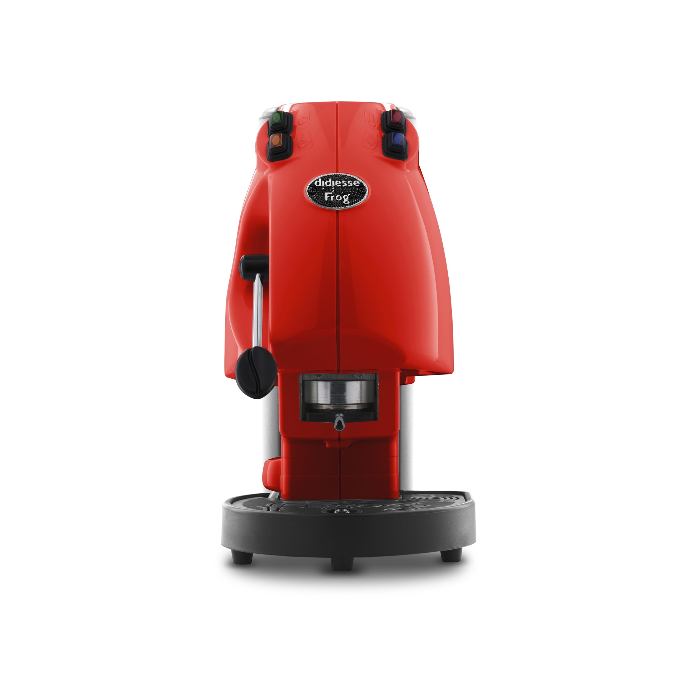 Didiesse Frog Revolution Kaffeemaschine für Pads, 650 W, Rot, Vollrot