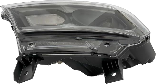 Front Halogen Headlights Assembly Right Side for 2021-2023 Dodge Durango w/LED DRL Bulb Projector Passenger Head Lights Direct Replacement Headlamps Assy Set Left Driver Side