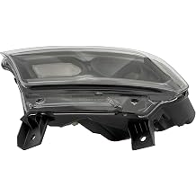 Front Headlight Assembly for Dodge Durango 2021 2022 2023 Left Driver Side Front Head Lamp Replacement Clear Lens Black Housing 68433783AE LH