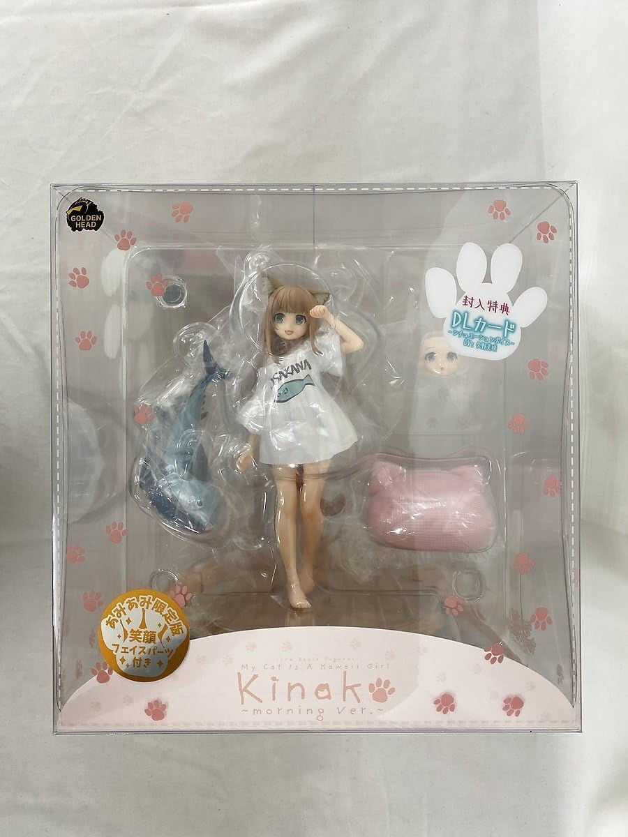 ねこ うちのねこが女の子でかわいい きなこ おはようver. 【あみあみ限定