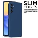 Pikkme Samsung Galaxy A15 5G Back Cover Camera Protection Shockproof Soft Matte Silicone Back Case for Samsung Galaxy A15 5G (Blue) gallery image