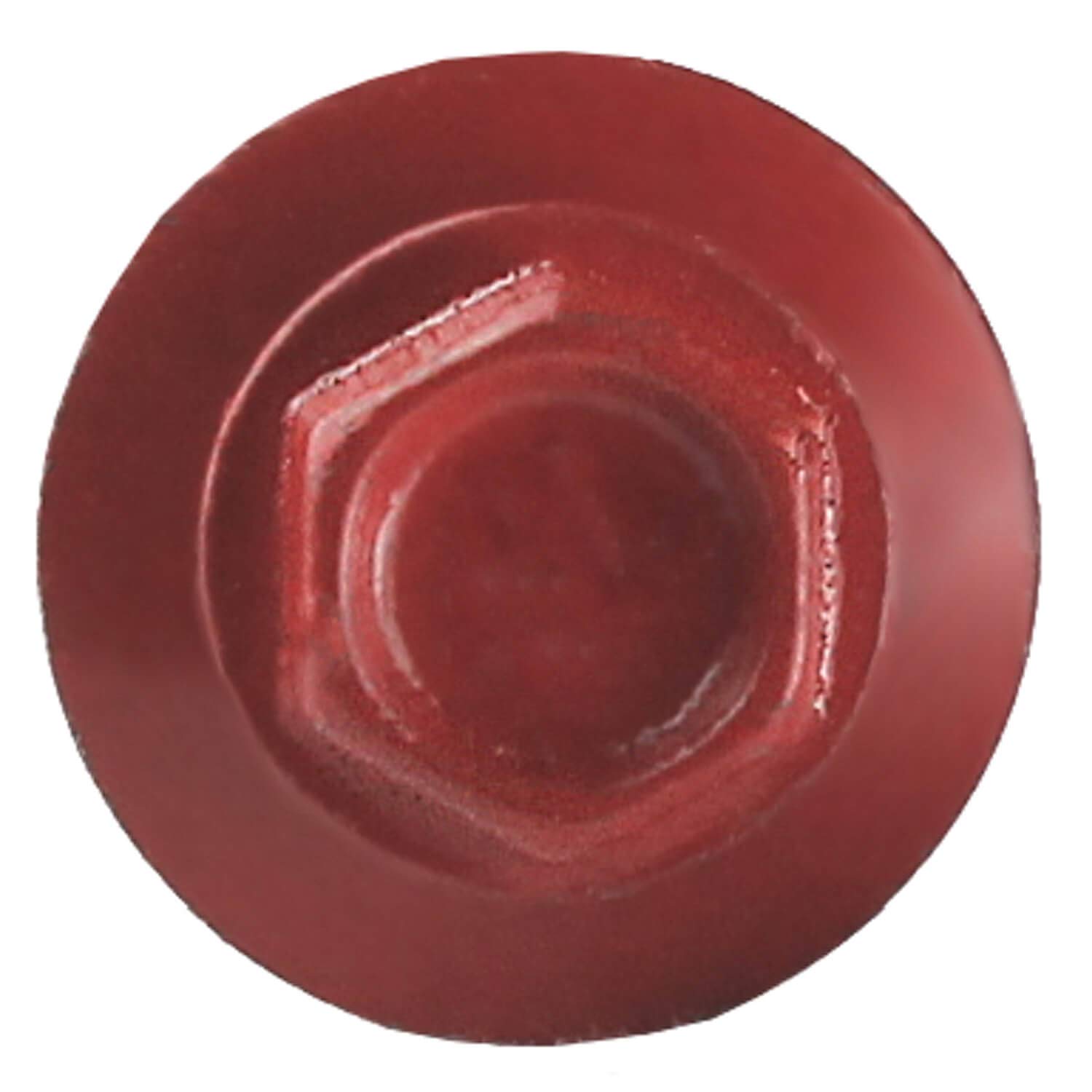 14 x 1-1/2" rosso cremisi viti per coperture in metallo - testa rondella esagonale - autoavviamento/maschiatura - Rondella EPDM. 1 x 250 pezzi - 250 viti