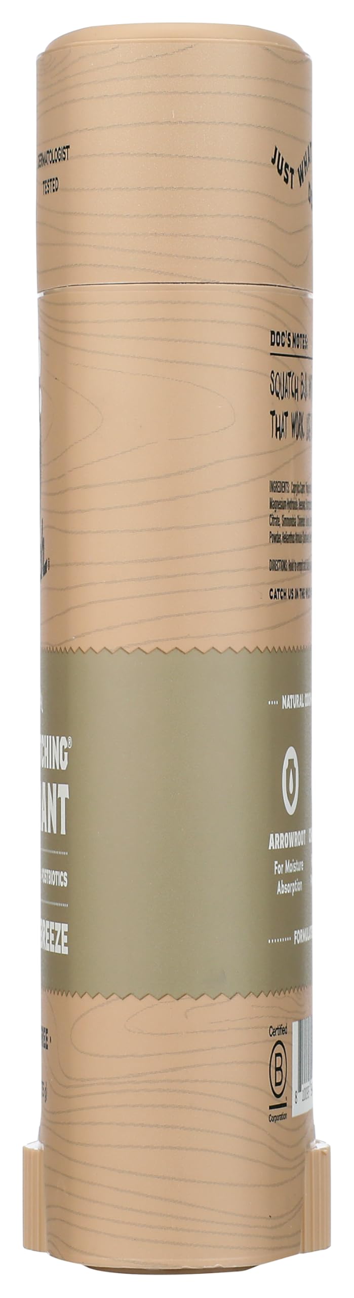 Dr. Squatch Birchwood Breeze Glide-on Deodorant, 2.65 oz