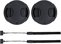 Vista 11 de Paquete de 2 tapas frontales de lente de 40,5 mm con protector de tapa de lujo para Sony ZV-E10 ZVE10 ZV-1F ZV1F A6700 A6400 A6300 A6100 A6000 A6500