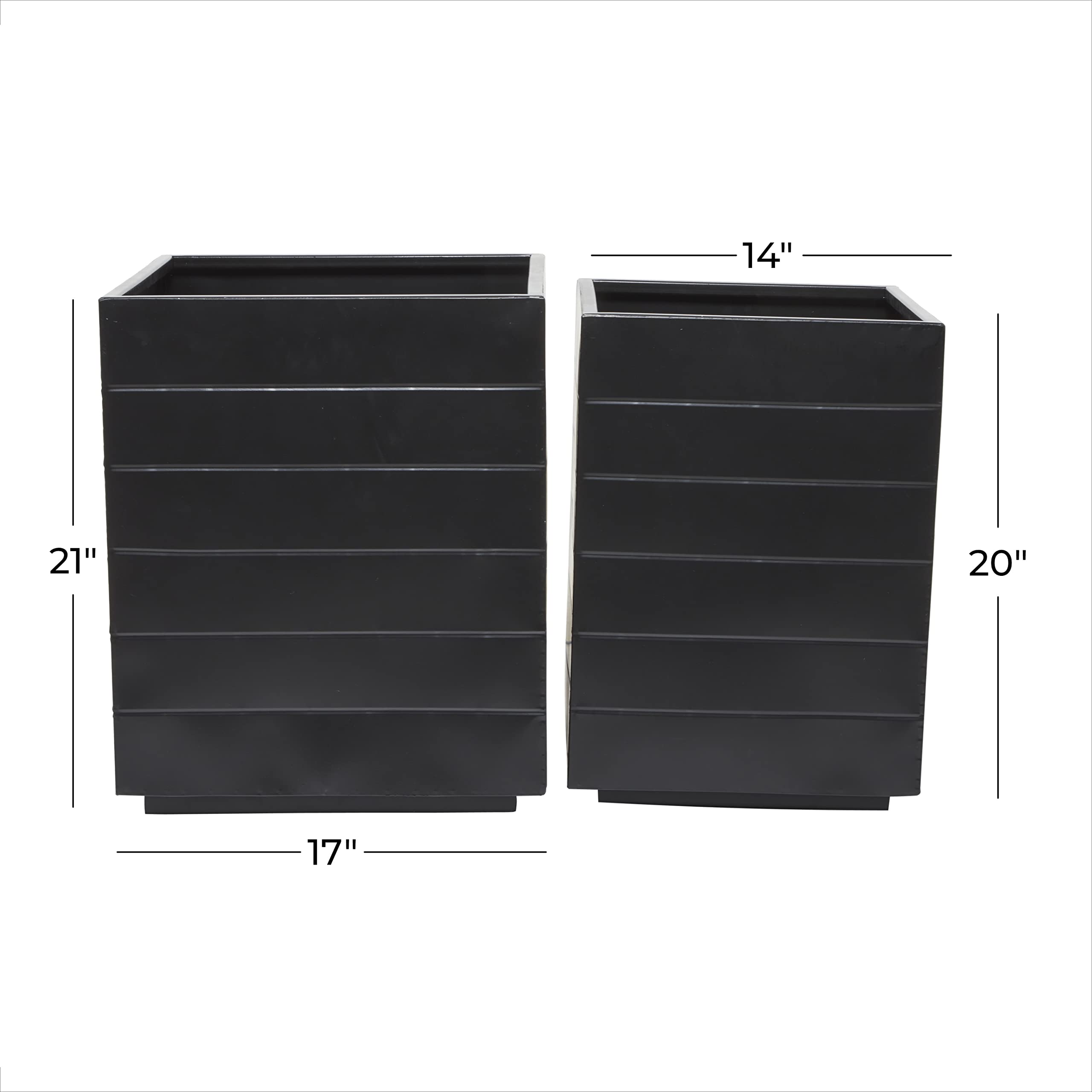 Deco 79 Set Di 3 Fioriere A Gabbia In Metallo Con Supporto Rialzato - Finitura Oro E Vetro, H 24, 20, 16 Cm - 3