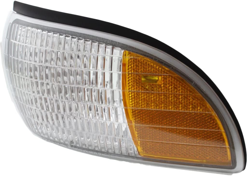 CarLights360 For Chevy Caprice/Impala/Buick RoadMaster Wagon 1991-1996/Oldsmobile Custom Cruiser 1991 1992 Side Marker Light Assembly Unit w/Cornering Lens Driver Side GM2520120