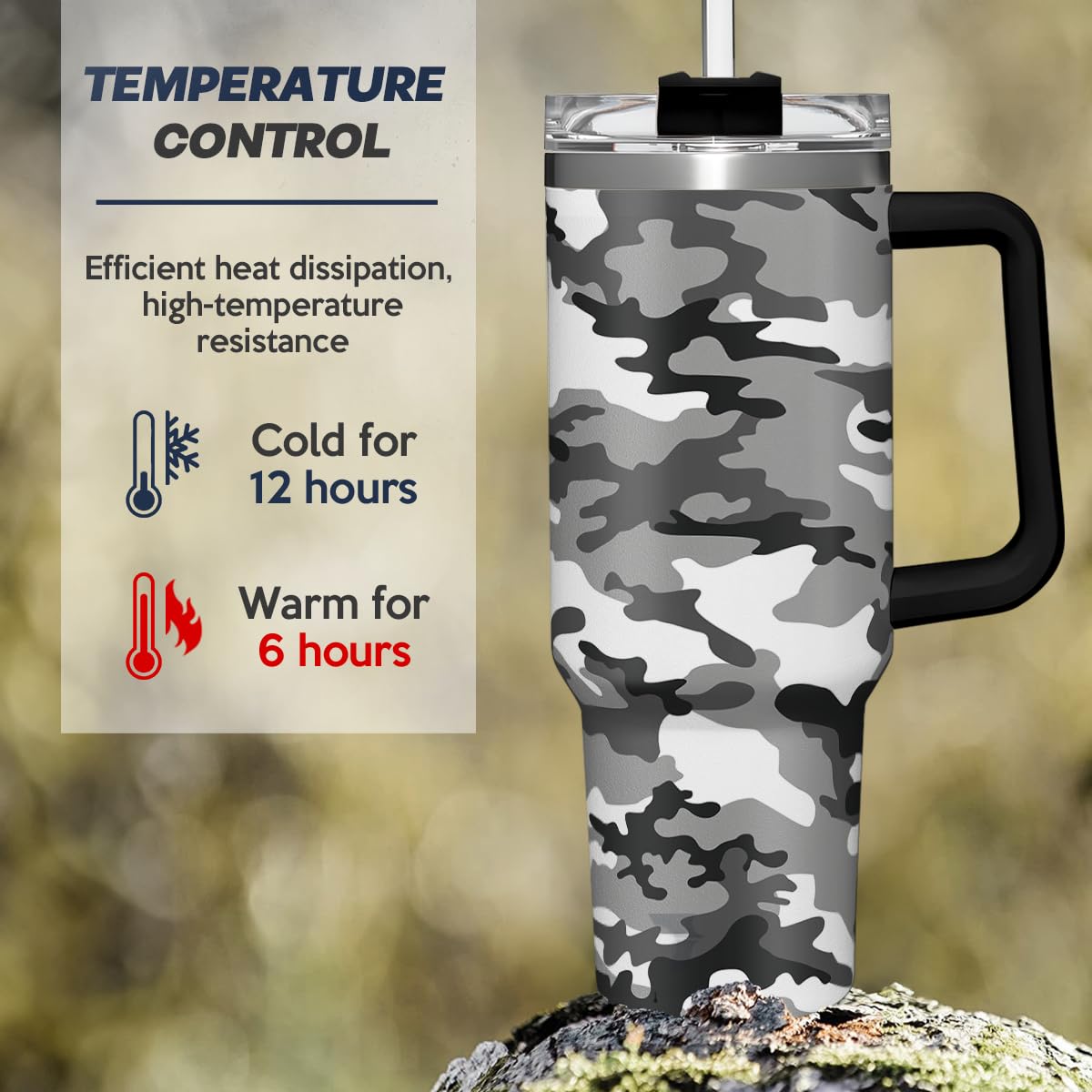 Amazon.com | Camouflage Tumbler 40oz Stainless Steel Insulated