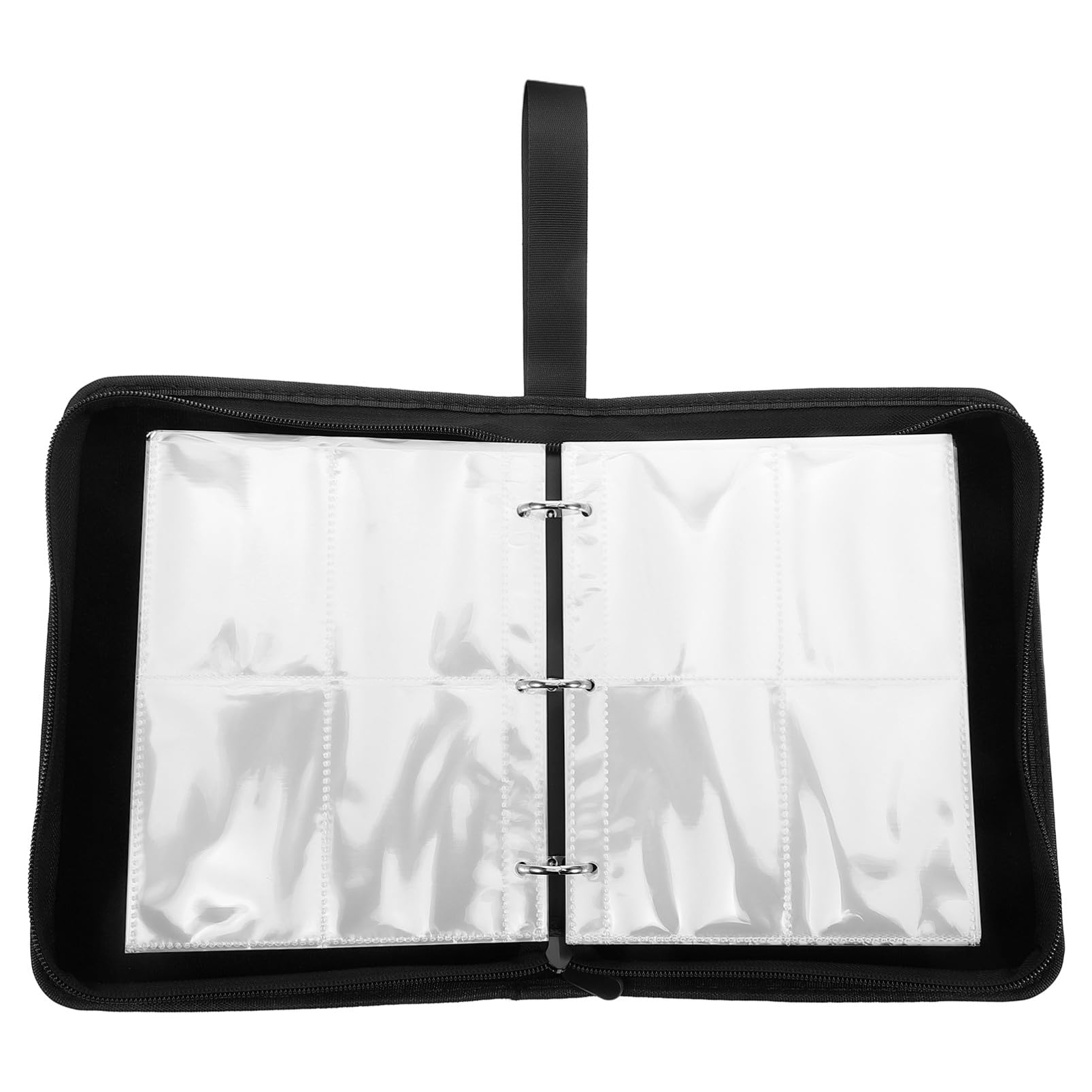 WOONEKY Álbum de Tarjetas Coleccionables para Fútbol y Deportes Carpeta Protectora de Resistente y Portátil para Coleccionistas y Almacenamiento Seguro de Cromos