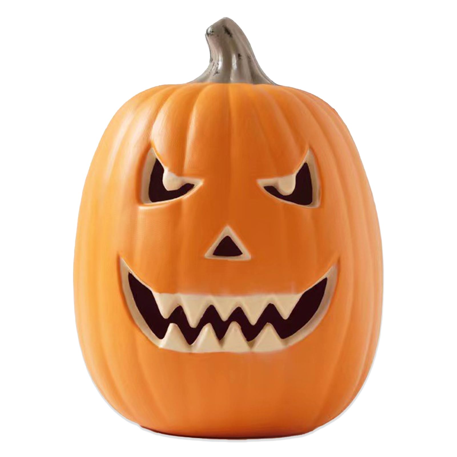 Halloweenowa Latarnia Dyniowa, światła Dyniowe Świecąca Latarnia Dyniowa na Baterie, Oświetlona Duża Dynia, Rozświetlona Dynia Vintage Dekoracje na Halloween (B)