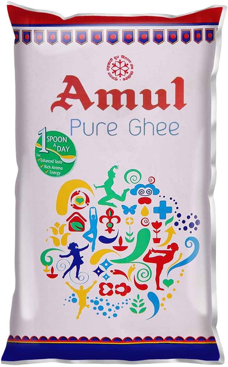 Amul Pure Ghee Pouch, 1L