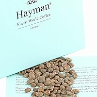 Vista 4 de Hayman, 100% café Blue Mountain de Jamaica, granos de café verdes para asar con tostadora, 24 onzas Granos jamaicanos sin tostar