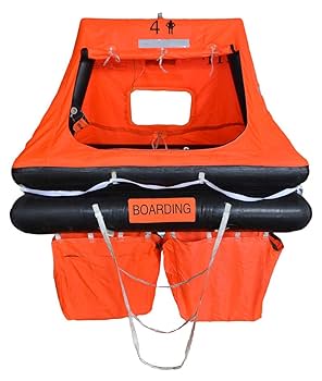 Amazon | EX.自動膨張救命いかだ 4人用（キャリーバッグ） HYF