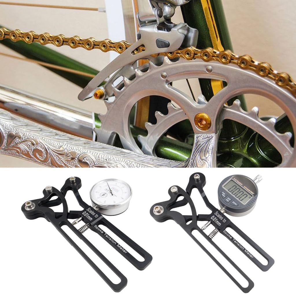 Bicycles Tension Meter Bike Wheel Spokes Checker High Precisions Accurate Indicators Cycling Maintenance Tool
