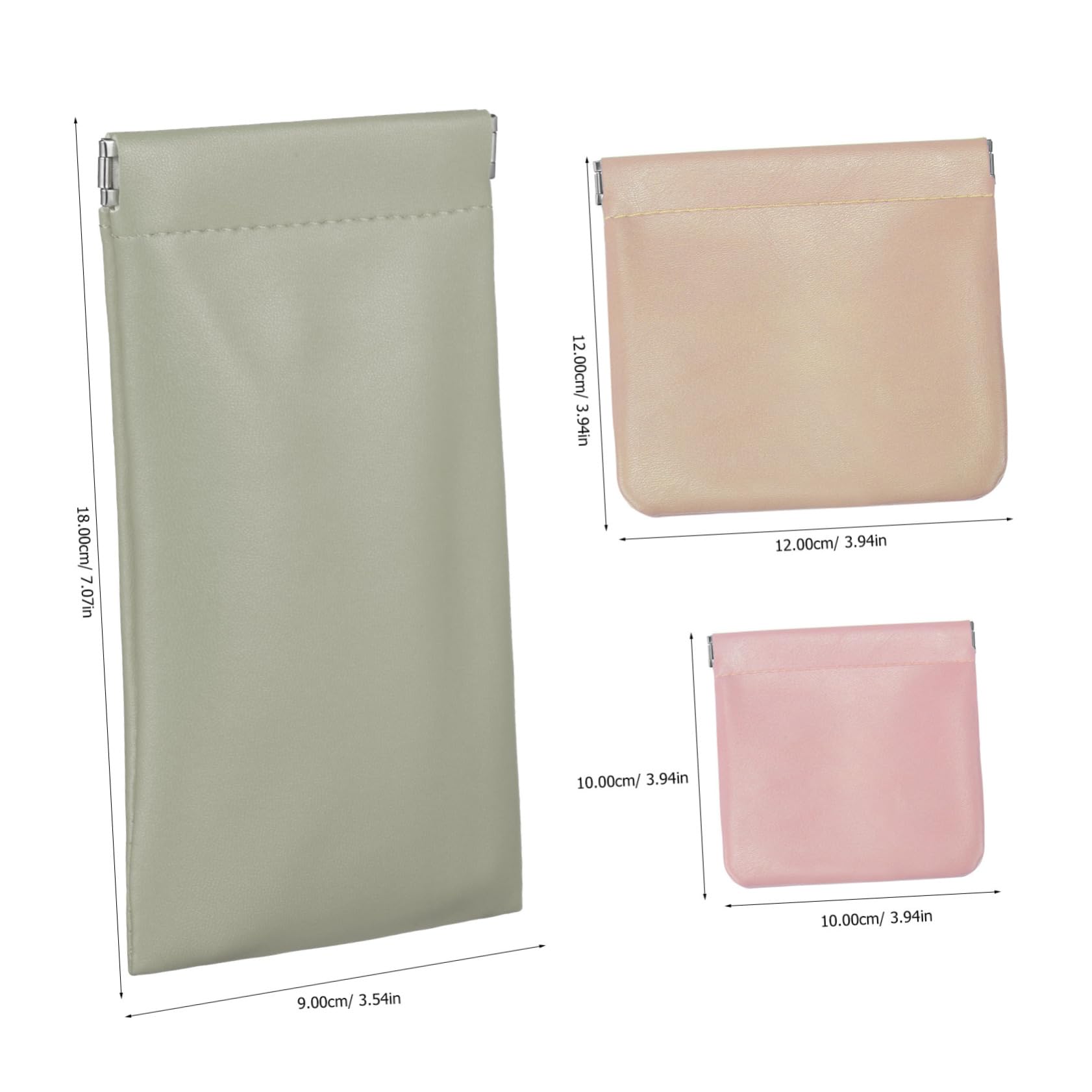 5 Set Borsa Portatile Sacchetti Per Trucco Donna Organizer Per Viaggi E Uso Cosmetici E Accessori 10 Pezzi*5