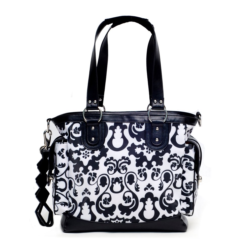 JJ Cole Norah Diaper Bag, Midnight Laurel-image-2