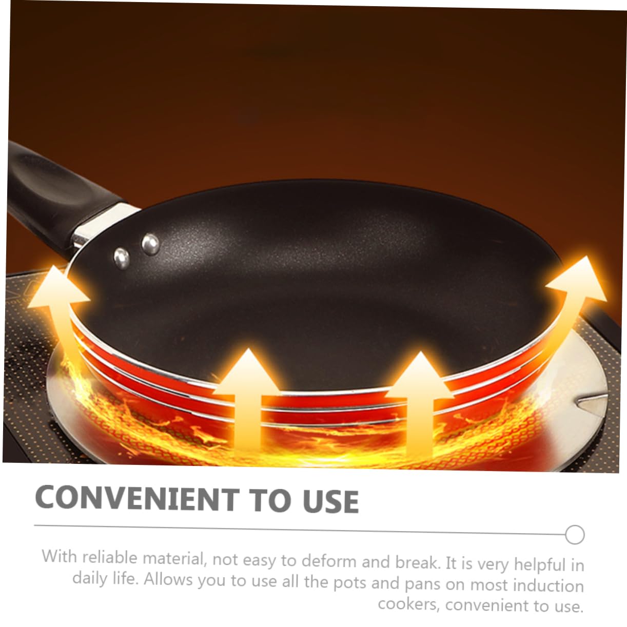 Difusor de Calor Inoxidable para Cocina Adaptador de Inducción de Compatible con Cocinas Eléctricas Gas Difusor Térmico Rápido