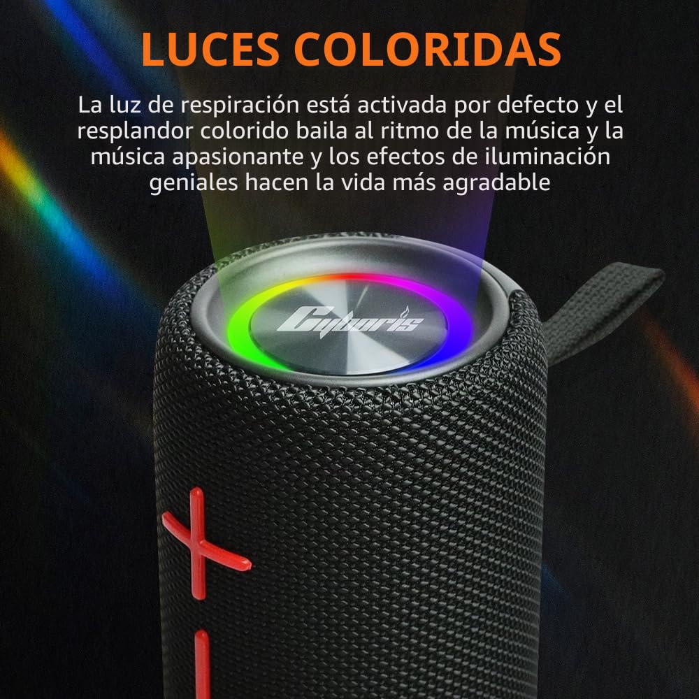 Altavoz Bluetooth 2 en 1 magnético Dual Splittable, IPX6 Waterproof Split Portable Wireless Speaker with 20W Loud Stereo Sound,Bluetooth V5.3, 24H Playtime, Multiple Pairing for Home,Outdoor or