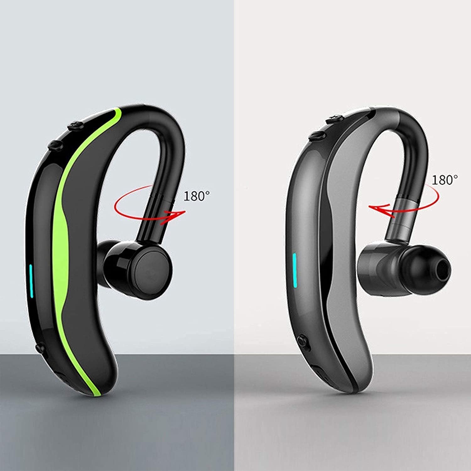GeRRiT Auricolari wireless Cudo Bluetooth, cuffie auricolari, auricolari wireless auricolari subwoofer rumore che annulla il sudore leggero for palestra/corsa/allenamento