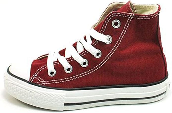 maroon converse junior