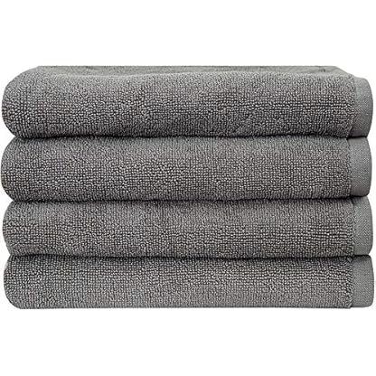Pleasant Home 4er Pack Set Handtücher – 50 x 100 cm – Für die Nutzung in Hotels, Gastgewerbe, Spas & Salons – 100…
