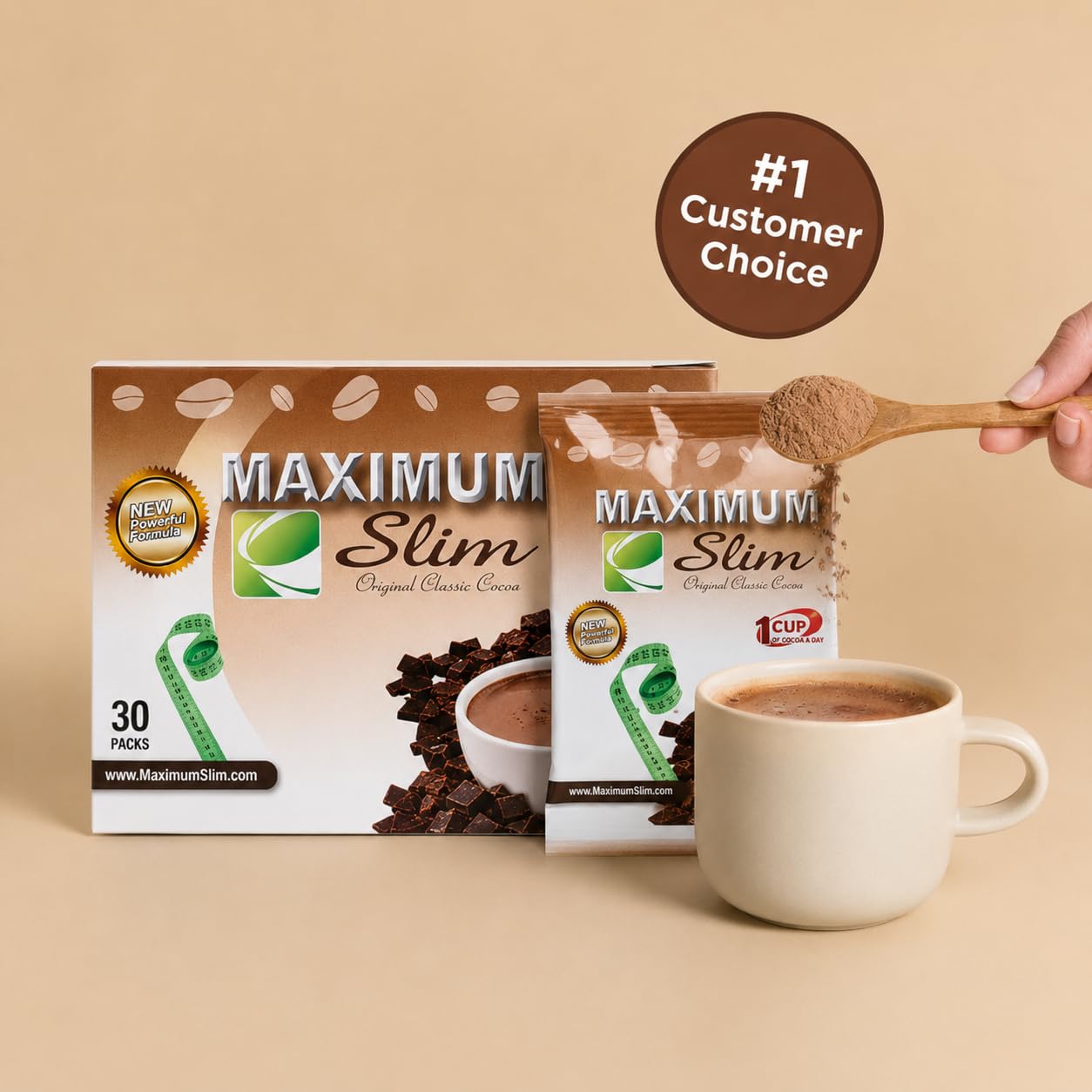Amazon.com: Maximum Slim Premium Instant Cocoa – Creamy, Delicious