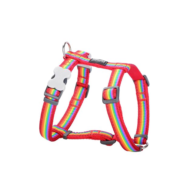 Arnés para Perro Red Dingo Style Rainbow 45-66 cm 36-59 cm
