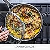 Merten & Storck Tri-Ply Stainless Steel 3QT Saucepan Pot with Lid, Professional Cooking, Multi Clad, Measurement Markings, Drip-Free Pouring Edges, Durable Glass Lid, Induction, Oven & Dishwasher Safe #2