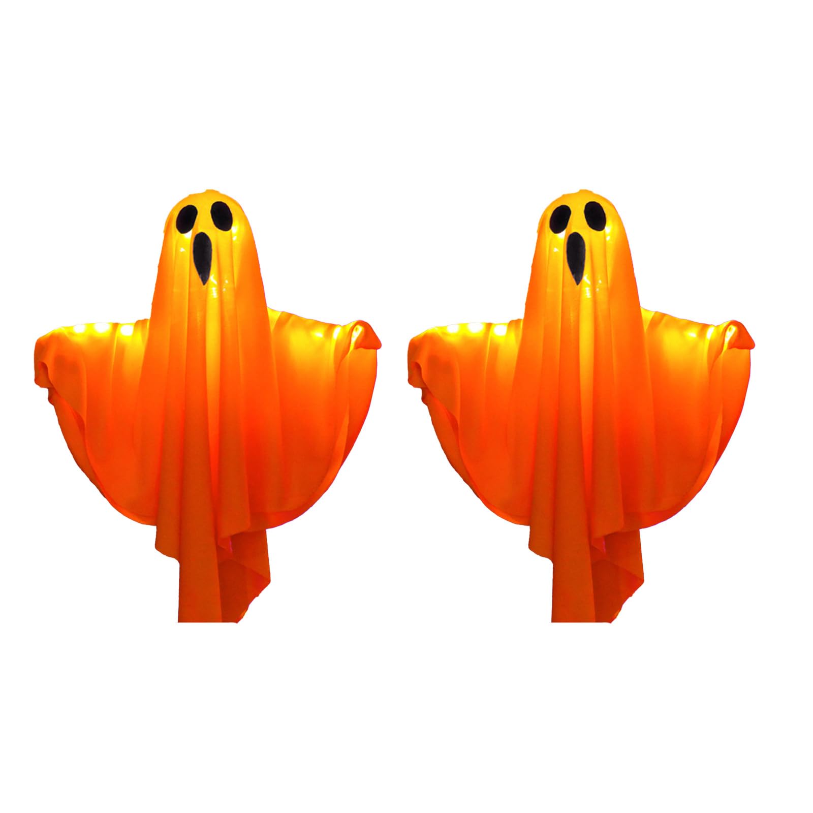 Lumière fantôme d'Halloween DEL orange pour décoration intérieure