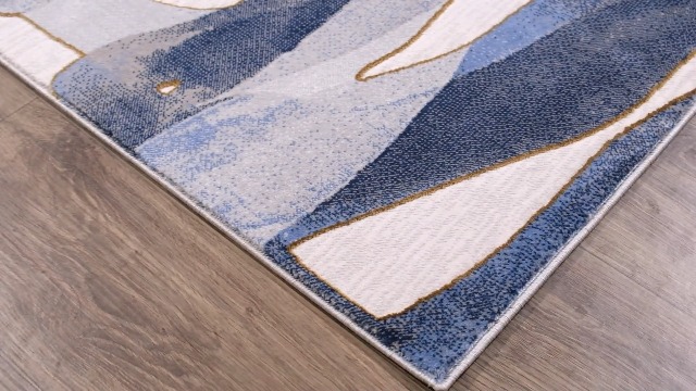 Abani Rugs Regal REG130A Alfombra Azul Gris 2x3 pies miniatura 7