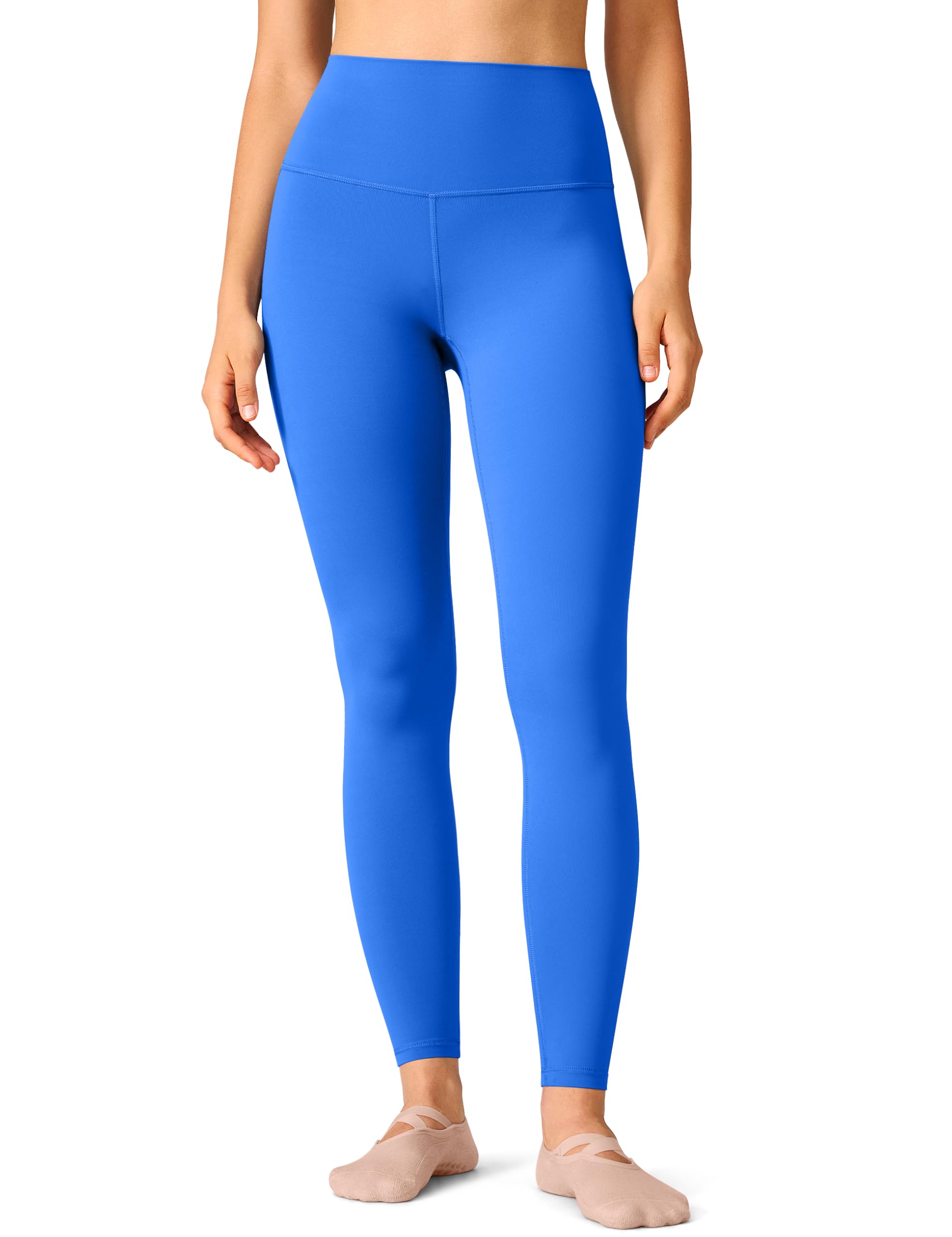 Baydi Women's Electric Blue Clouduxi High Waisted Workout Leggings For 25"