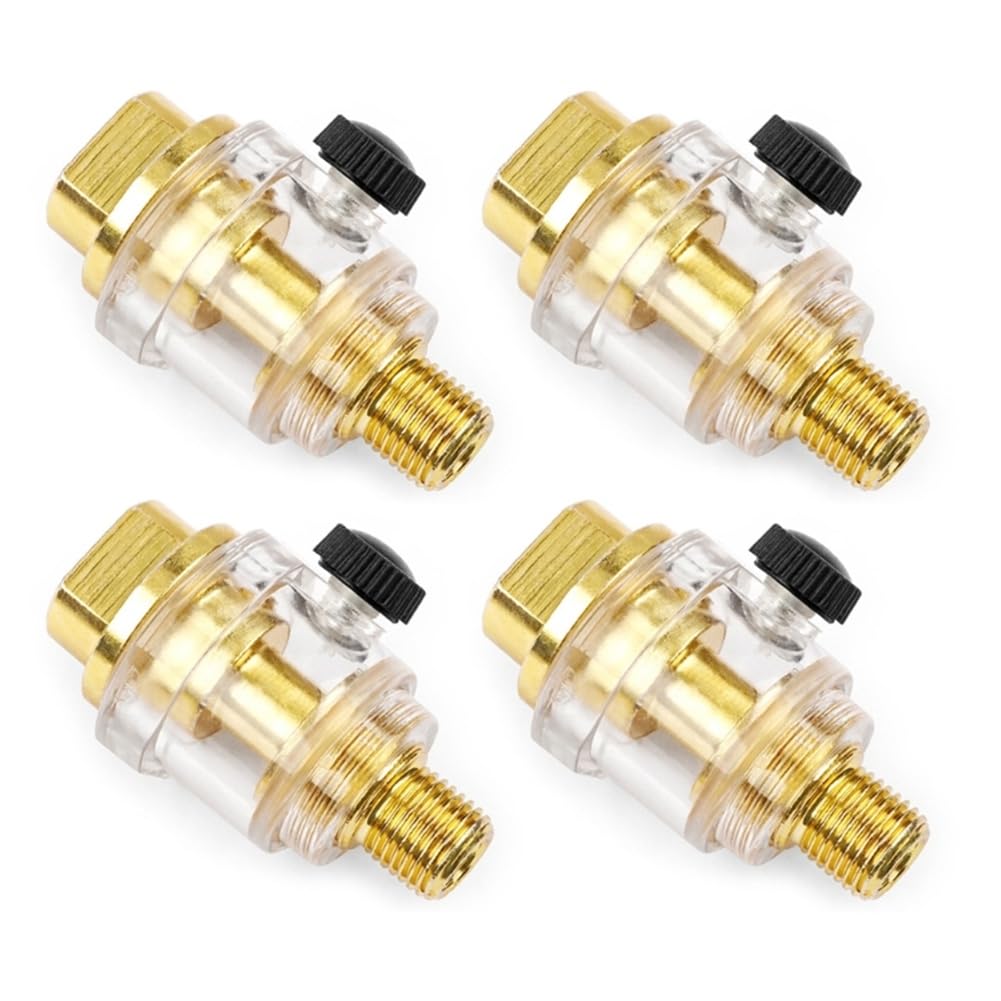 Frewurwer Air Tool Oil Lubricator Oiler Compressor Pipe Self-Contained Oil Dispenser Automatic Lubrication