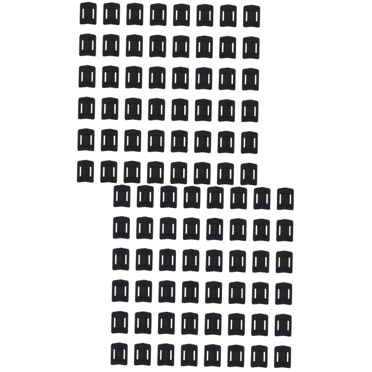 Amosfun 2 Set Protezione Plastica Per Cinghie Antiscivolo E Resistente Per Imballaggi Sicuri E Trasporto Merci 100 Pezzi * 2