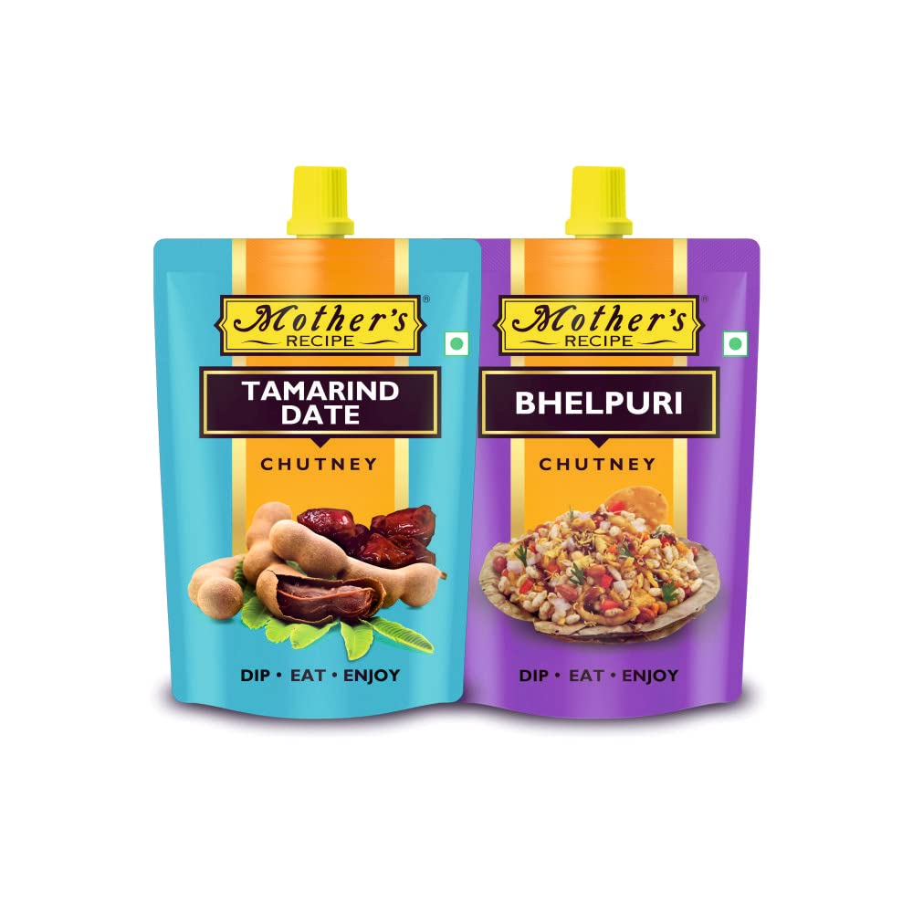 Mothers RECIPE Chutney Combo Pack Of Tamarind Date Chutney 200Gm And Bhelpuri Chutney 200Gm 2 Units Each (B0C1SXWKY9) Amazon Price History, Amazon Price Tracker