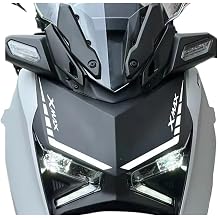 Fuel Cover Sticker 2pcs Motorcycle Forehead Stickers Special Lamp Eyebrow Decals Modification Accessories for Xmax X-MAX 300 2023