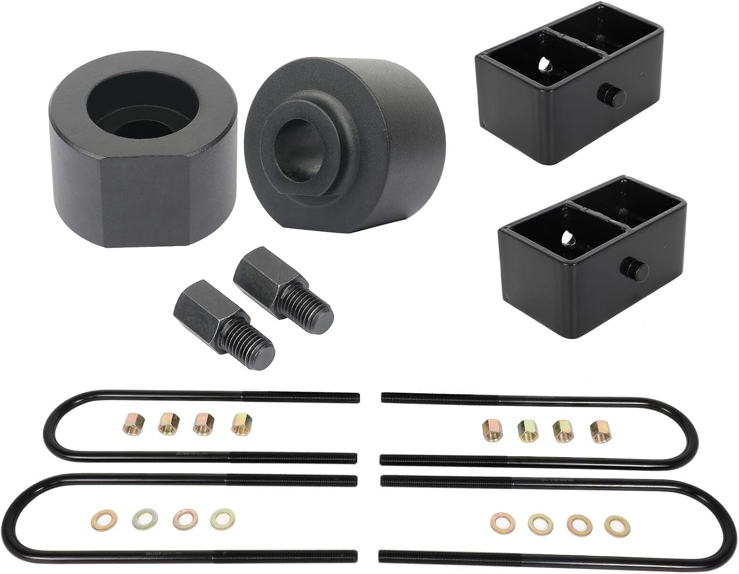 ROADFAR Leveling Kit 3 inch Front / 3 inch Rear Leveling Lift Kits for Ford 1999-2020 for F-350 Super Duty, Set of 4