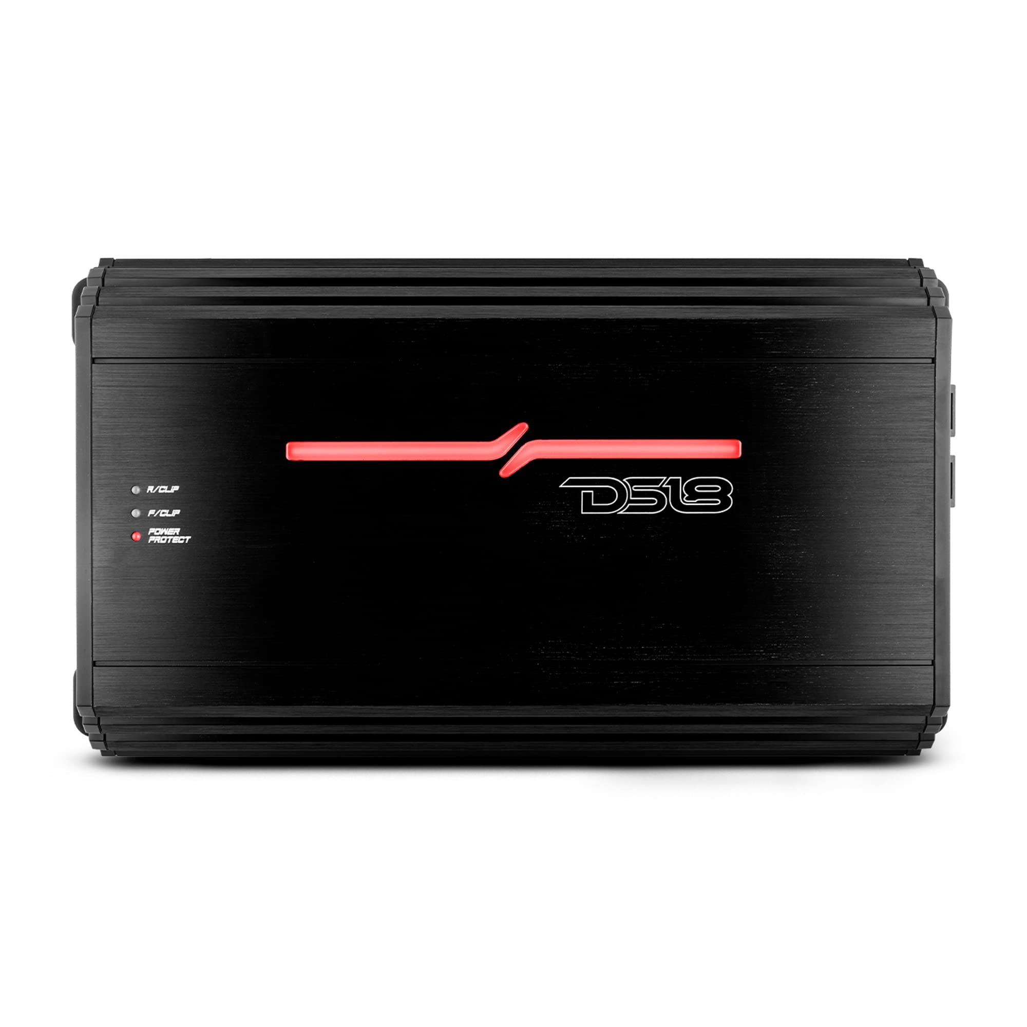 DS18 ZR1600.4D Car Amplifier Class D 4-Channel Stereo Full Range Amp 7200 Watts Peak Power - Adjustable Frequency High/Low pass setting (Renewed)