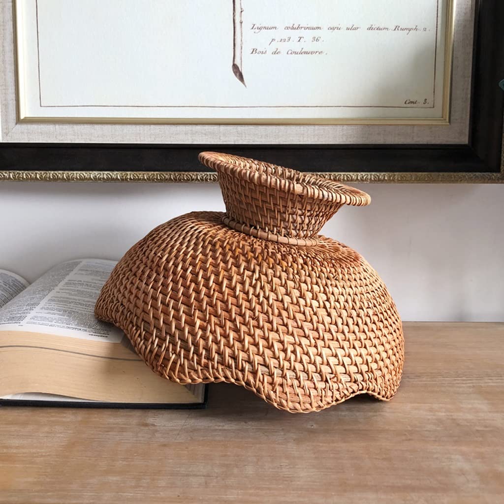 Kosz na Owoce Patera na Owoce Miska na Owoce Rattan Fruit Basket Uchwyt do przechowywania do chleba Warzywa Miska Przechowywanie Żywności Organizowanie kuchni Counter Desk Countertop Koszyk na Owoce