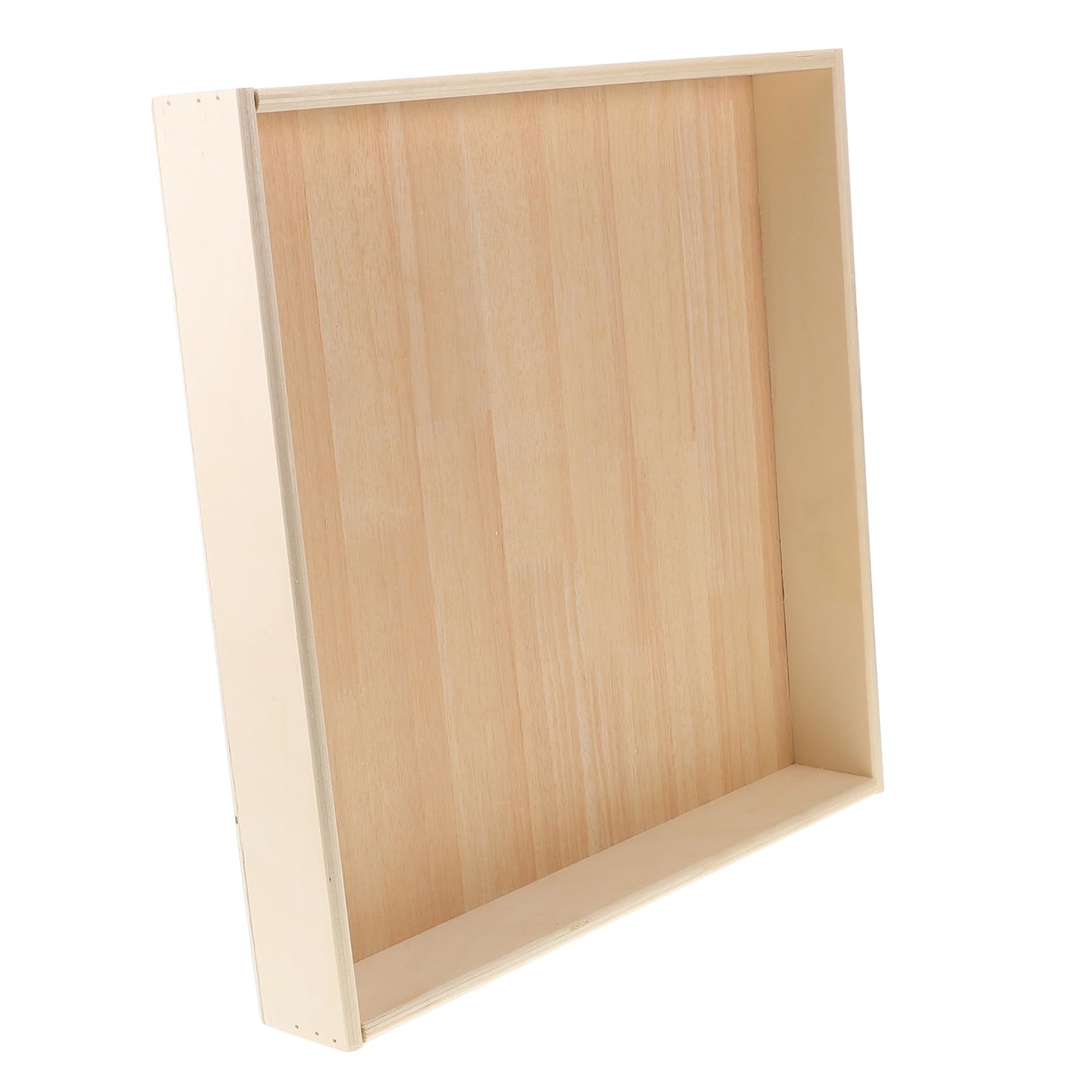 Bandeja de Arena Portátil de Madera Beige para Niños