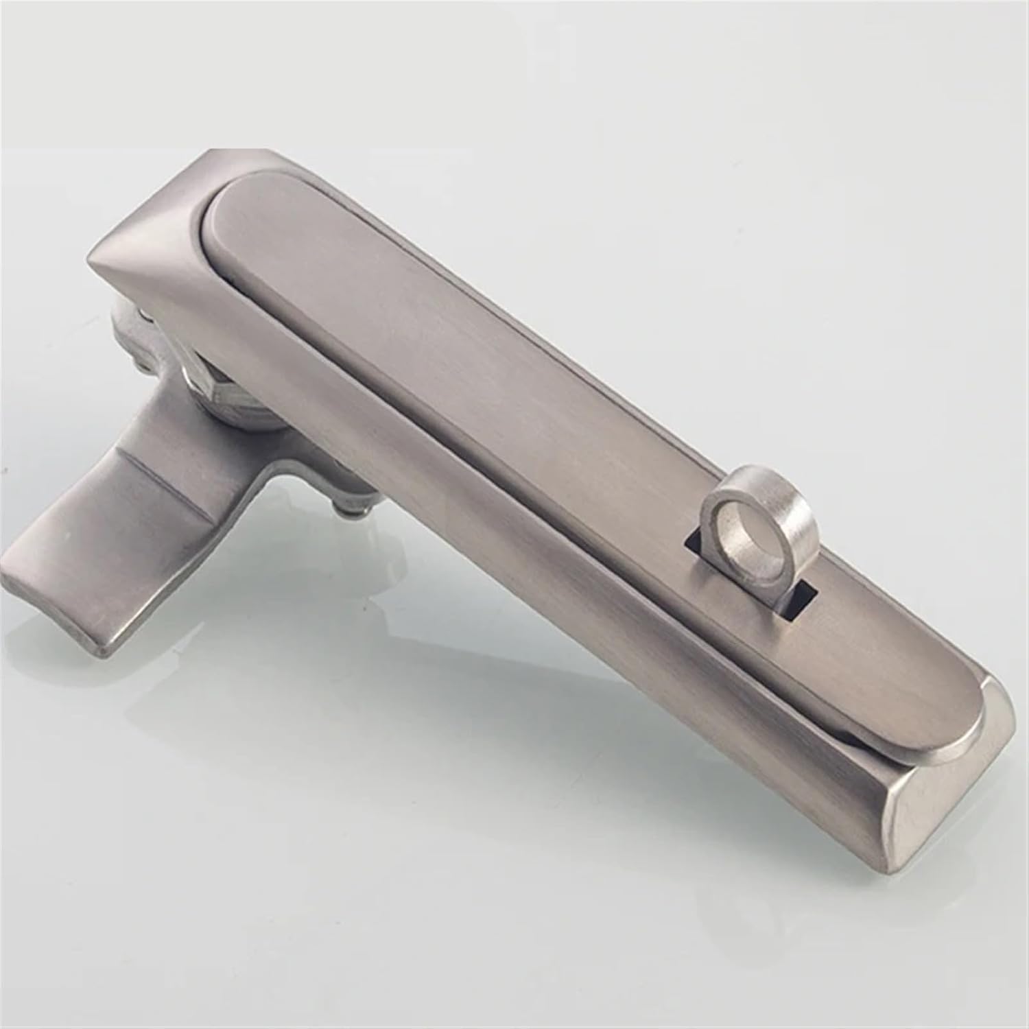 Stainless Steel Cabinet Handle Door Lock Use Padlock for Network Fire Cabinet Fighting Box Boat Machine Train MS495 1Pcs