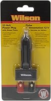Vista 3 de Wilson Enchufe de alimentación 30512VPP 12V con postes de latón