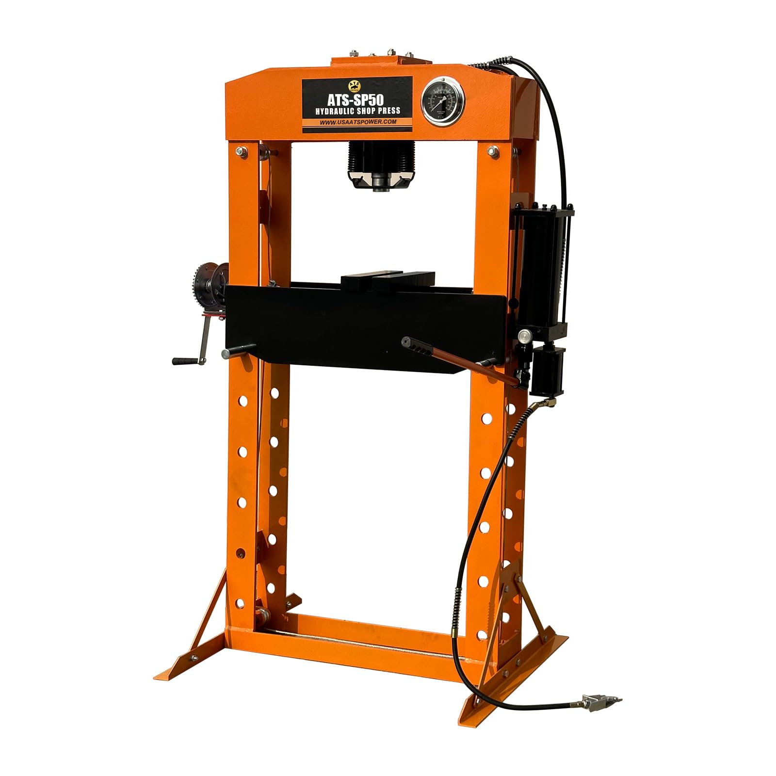 Amazon.com: ATS Power 50 Ton Hydraulic Shop Press with Floor Press