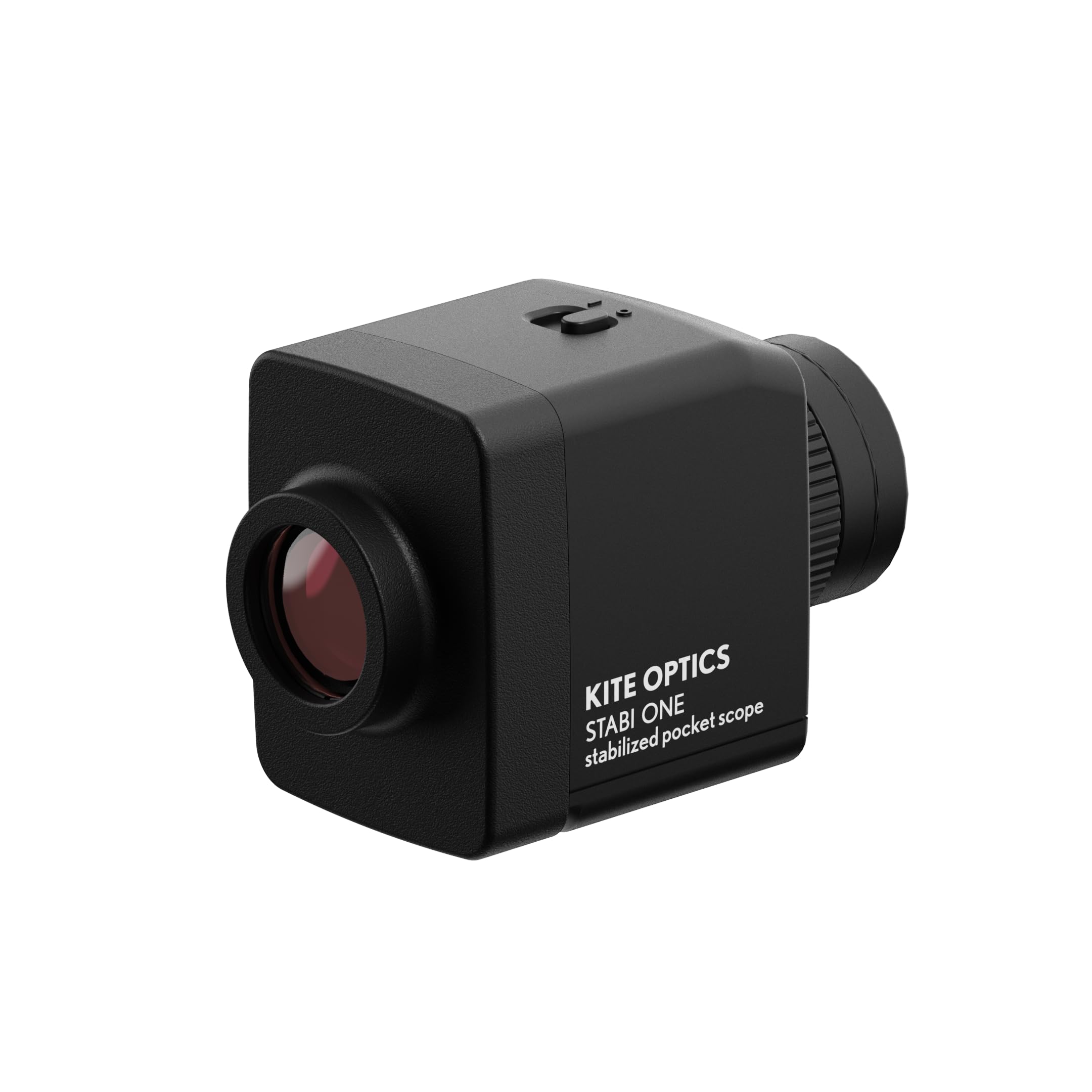 Kite Optics Stabi One, Bildstabilisiertes Taschenmonokular, ultrakompakt und leicht, 127,6 g, AAA-Batterie, wasserdicht IPX1, Vogelbeobachtung, Jagd und Outdoor-Aktivitäten