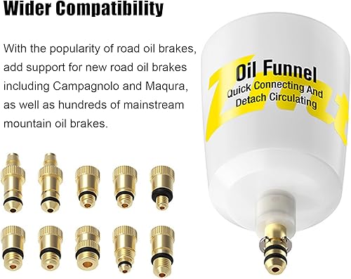 Miniatura 6 de Kit de purga de freno, purga de bicicleta hidráulica de freno de disco para Shimano, para MAGURA, para TEKTRO, para herramientas de reparación de