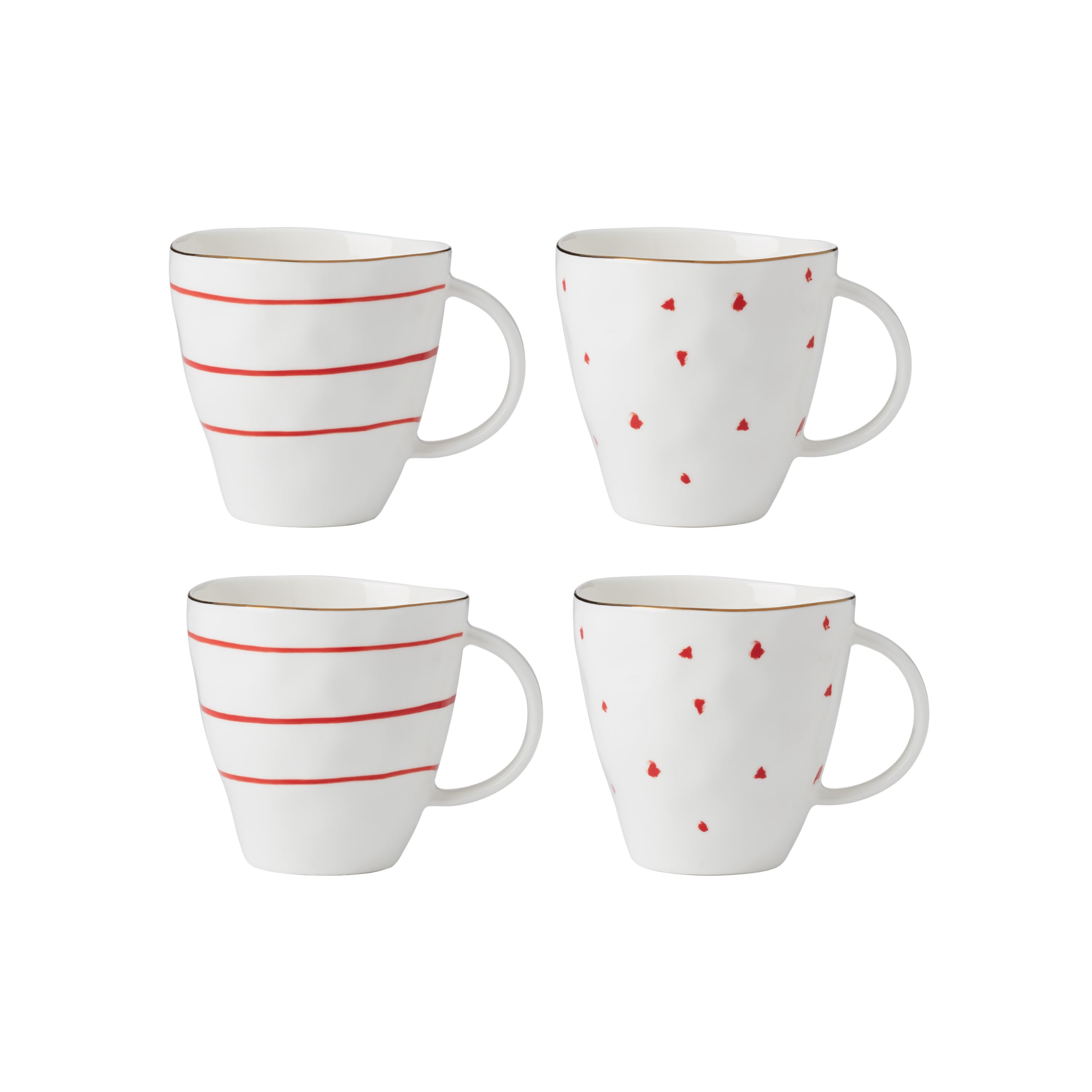 Lenox 896837 Garnet Bay Mugs Set of 4